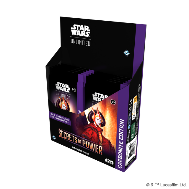 Star Wars Unlimited: Secrets of Power Carbonite Booster Box | Elderwoods