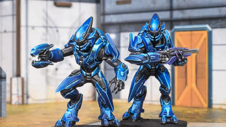Halo: Flashpoint - Banished Sangheili Mercenaries RPG product box featuring elite mercenary fireteam