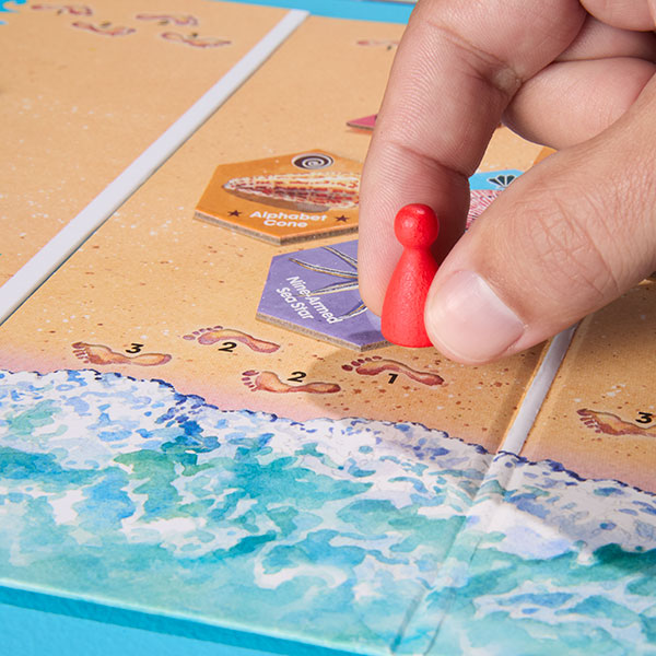 Sanibel Board Game player pieces and tokens