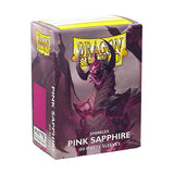 Dragon Shield Sleeves: Standard- Matte Sparkles Pink Sapphire