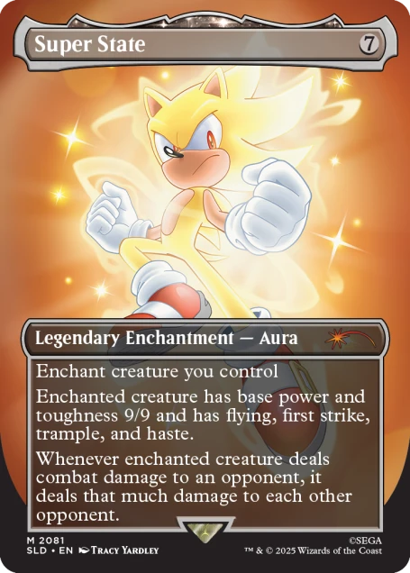 Secret Lair x Sonic the Hedgehog Superdrop: Friends & Foes (Non-Foil)