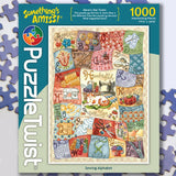 Sewing Alphabet - 1000pc Puzzle Twist