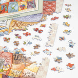Sewing Alphabet - 1000pc Puzzle Twist