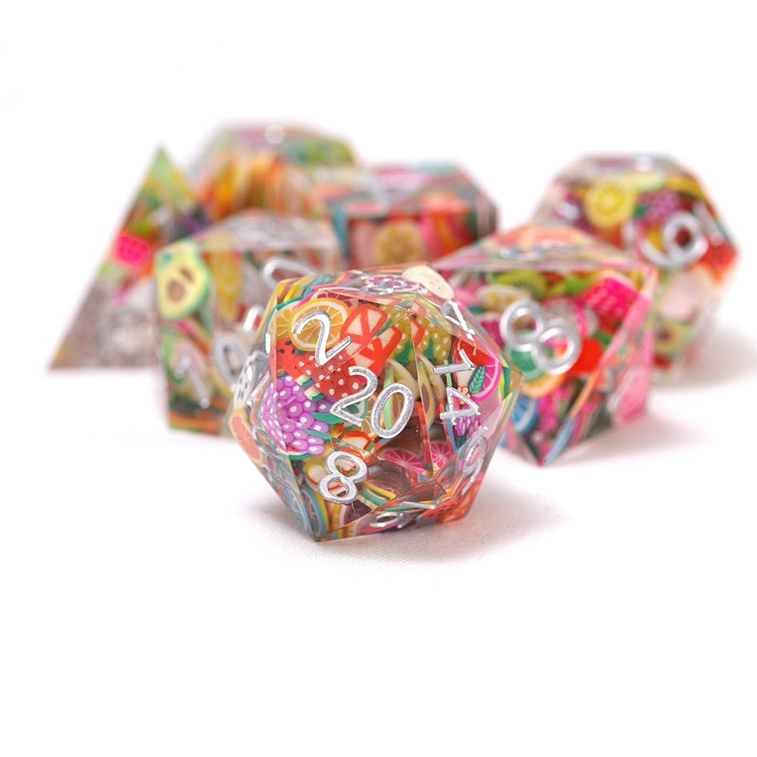 Sirius Dice: RPG Dice Set (7): Sharp Fruit