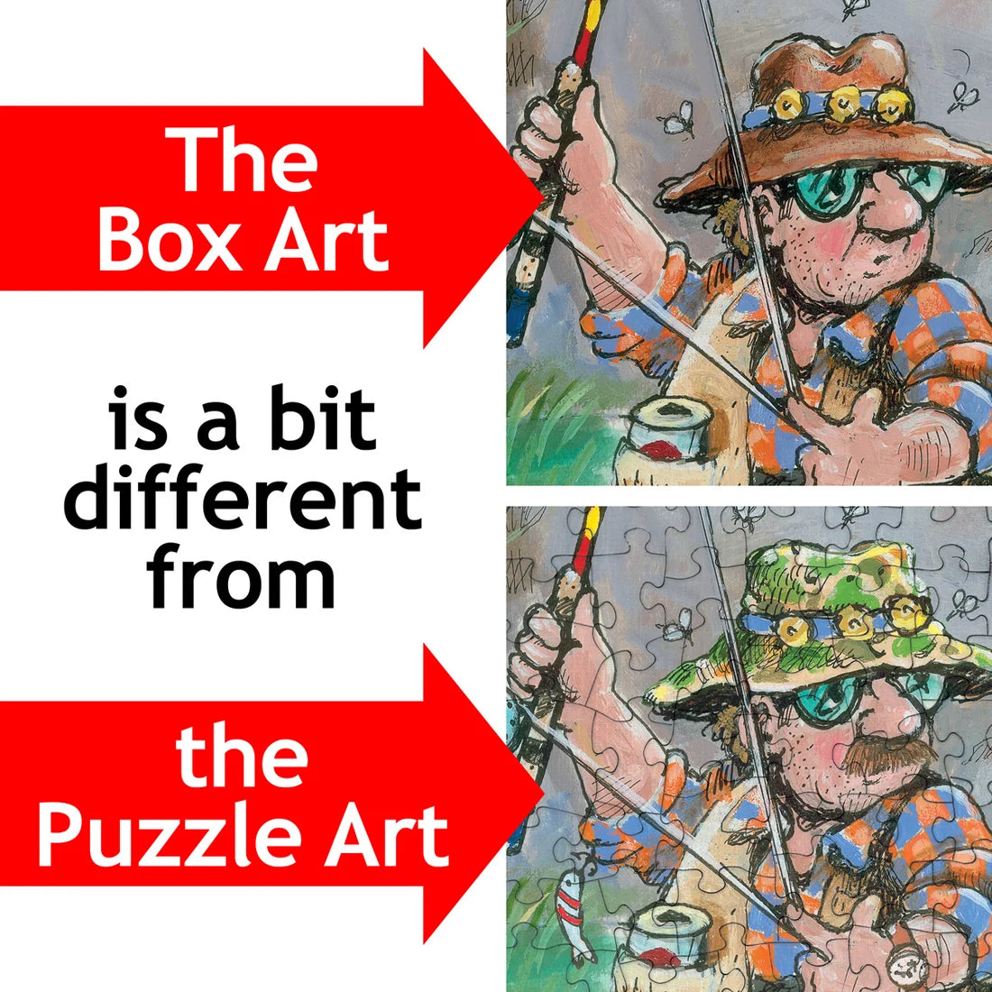 Snagged Again - 1000pc Puzzle Twist