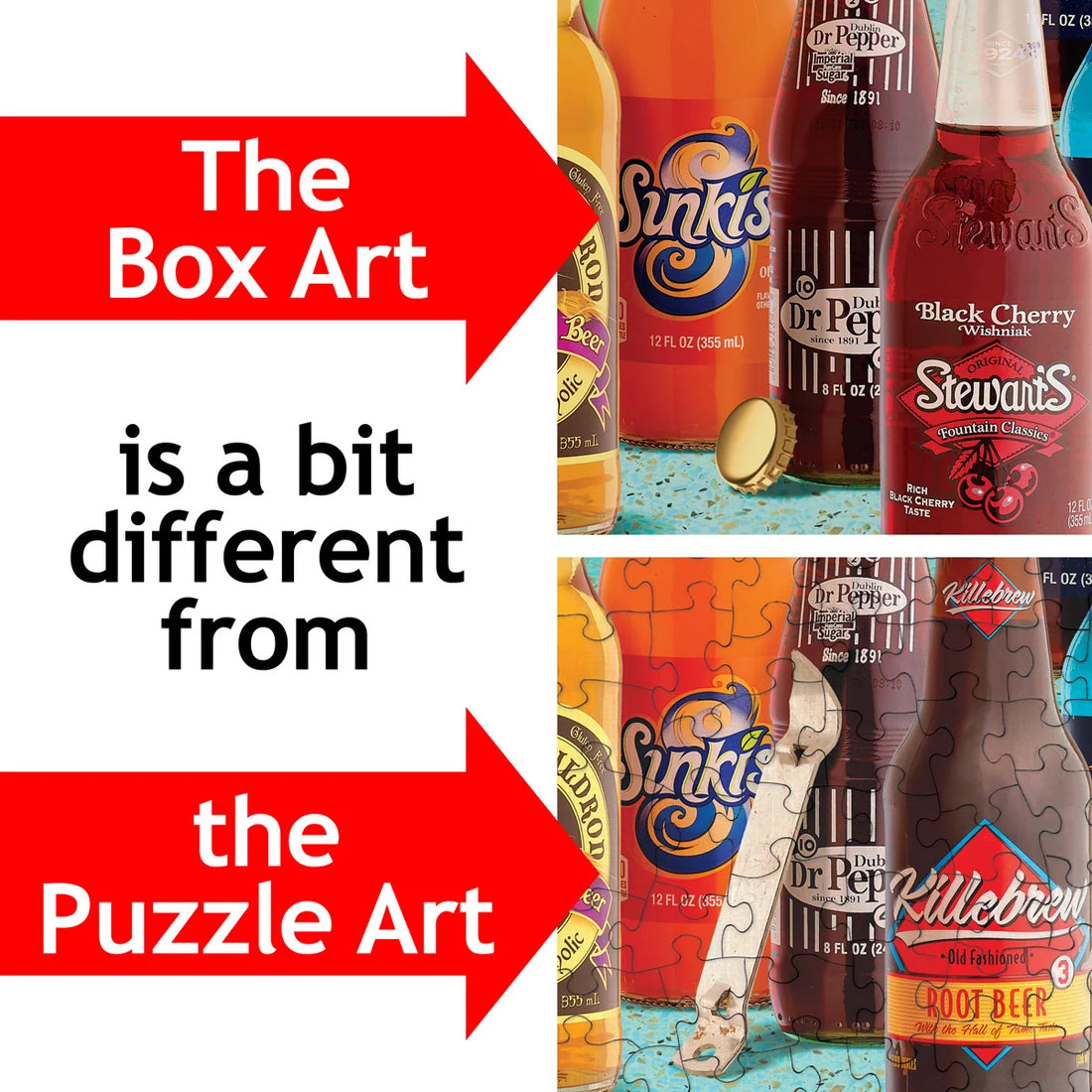 Soda Pop - 1000pc Puzzle Twist