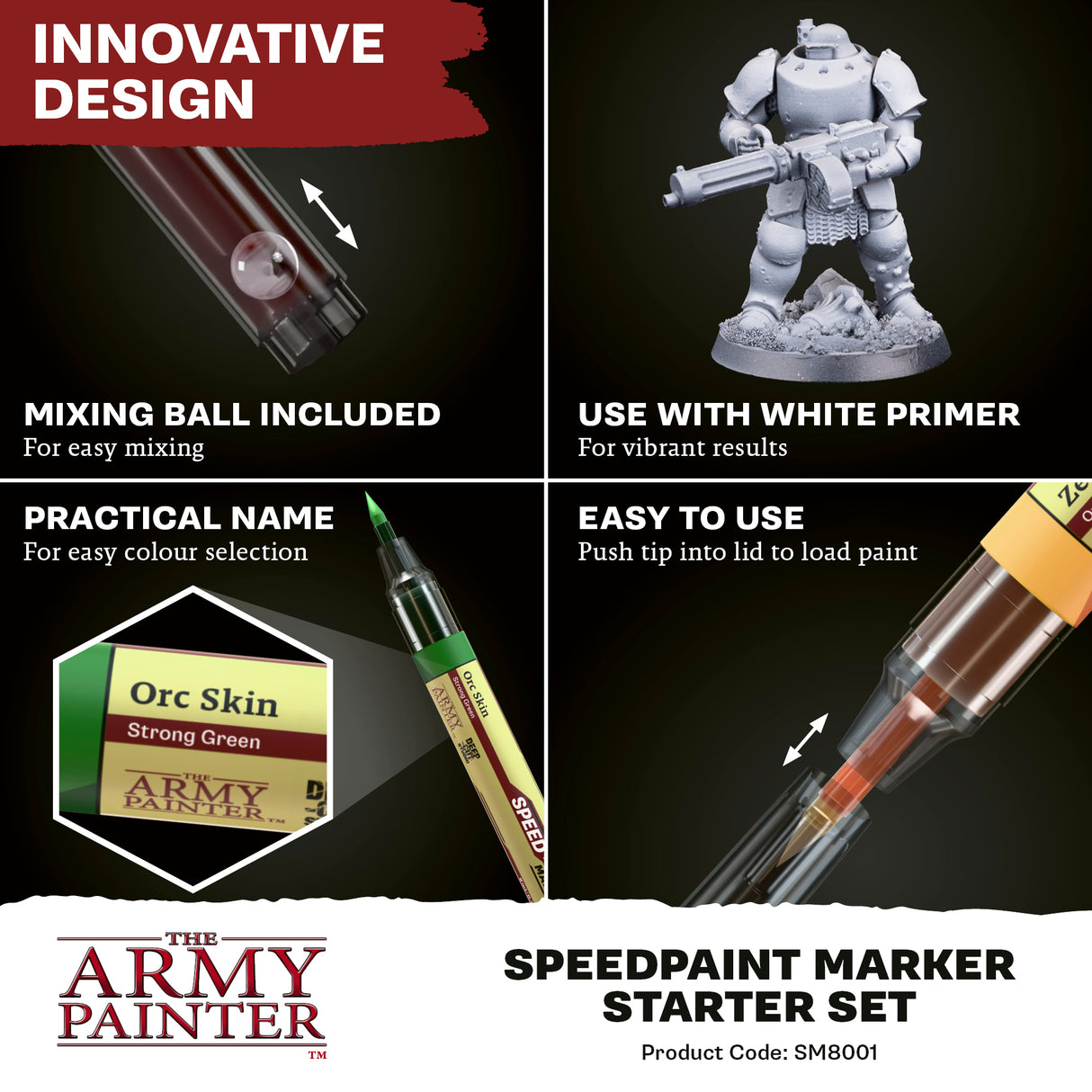 Speedpaint Markers Starter Set (10 markers)