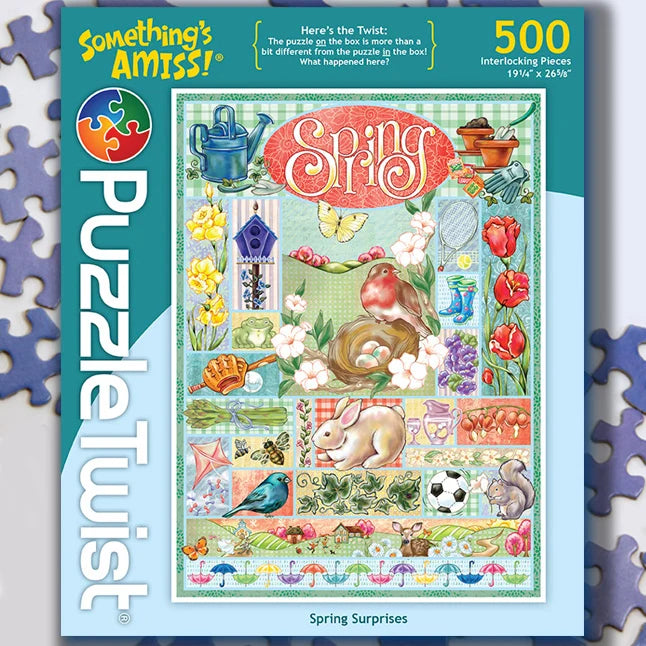 Spring Surprises - 500pc Puzzle Twist
