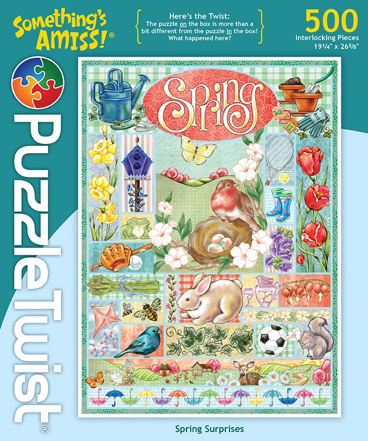 Spring Surprises - 500pc Puzzle Twist