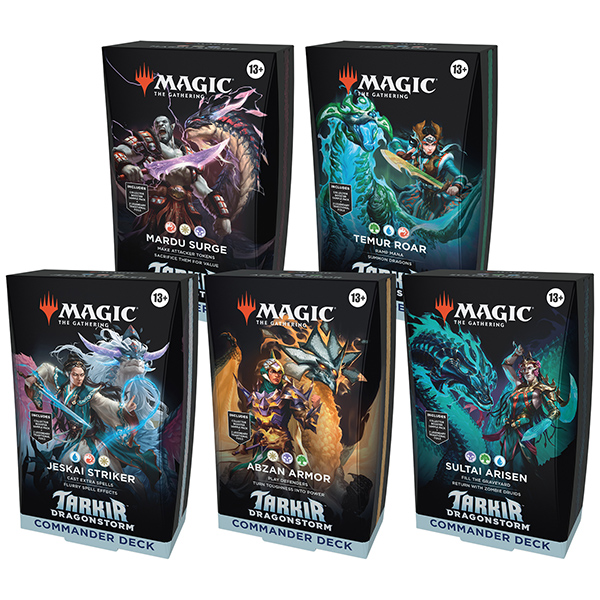 Magic: The Gathering - Tarkir Dragonstorm Commander Deck | Elderwoods