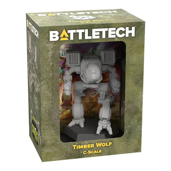 BattleTech: Timber Wolf C-Scale miniature | Elderwoods