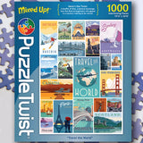 Travel the World - 1000pc Puzzle Twist