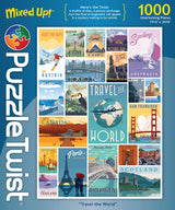 Travel the World - 1000pc Puzzle Twist