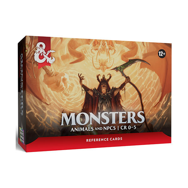D&D 5e: Reference Cards - Trove Monsters - Animals and NPCs