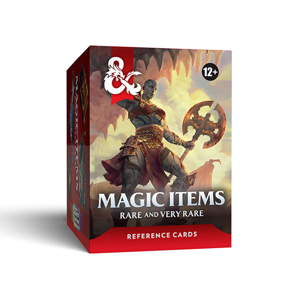 D&D 5e: Reference Cards - Trove Magic Items - Rare and Very Rare