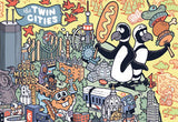 Color Me Minnesota - 1000pc Puzzle Twist