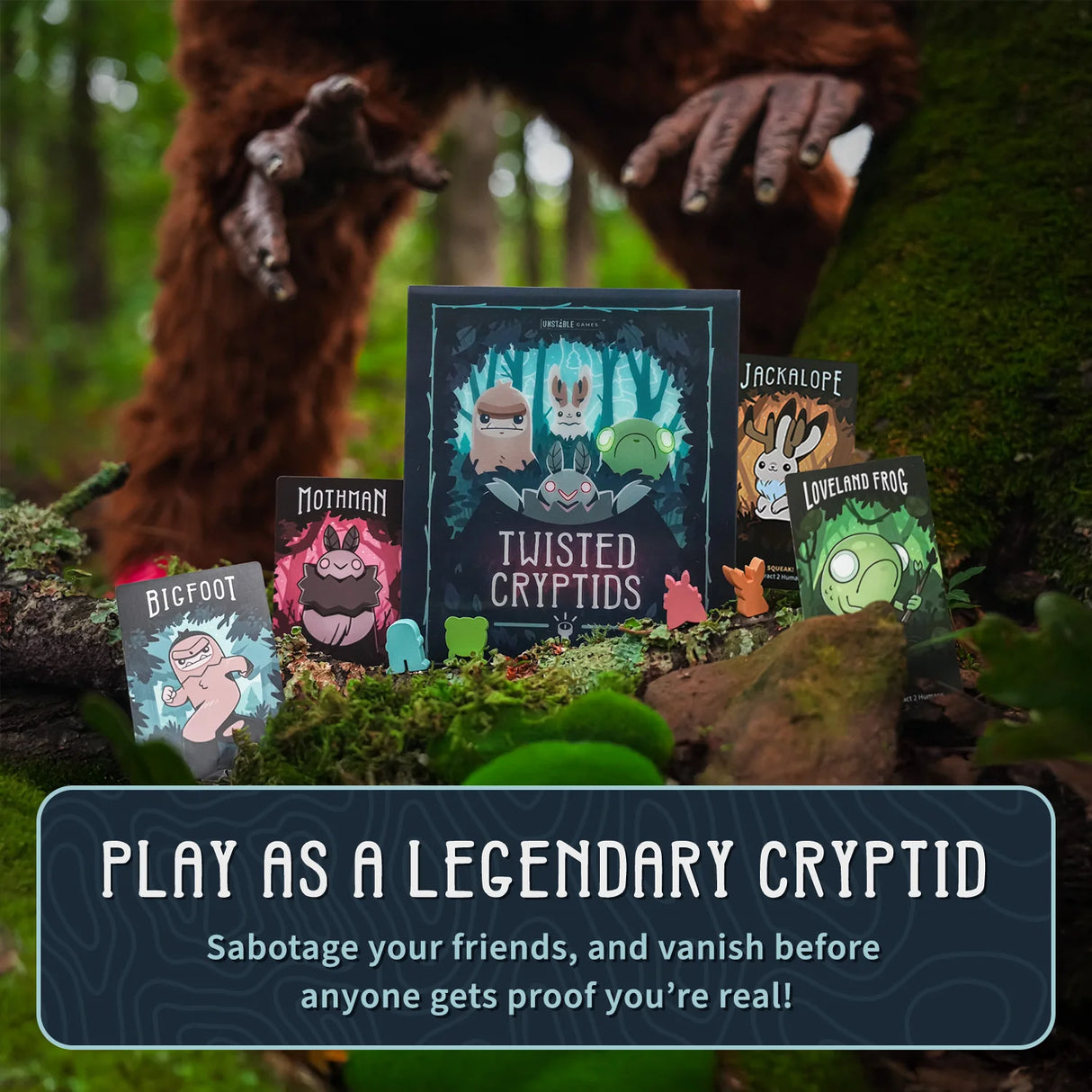 Twisted Cryptids