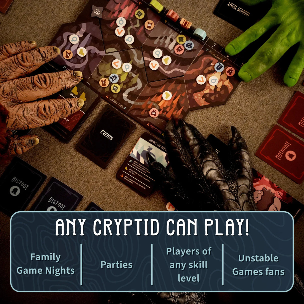 Twisted Cryptids