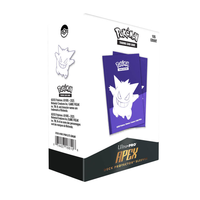 Ultra Pro Apex Sleeves Pokemon Elite Series Gengar | Elderwoods