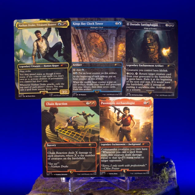 Magic the Gathering CCG: Secret Lair Drop - Playstation - Uncharted: Saga of Thieves