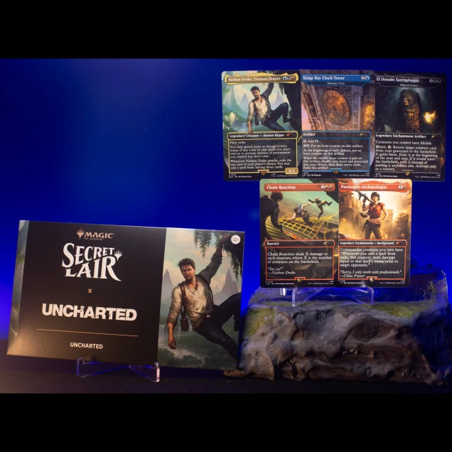 Magic the Gathering CCG: Secret Lair Drop - Playstation - Uncharted: Saga of Thieves
