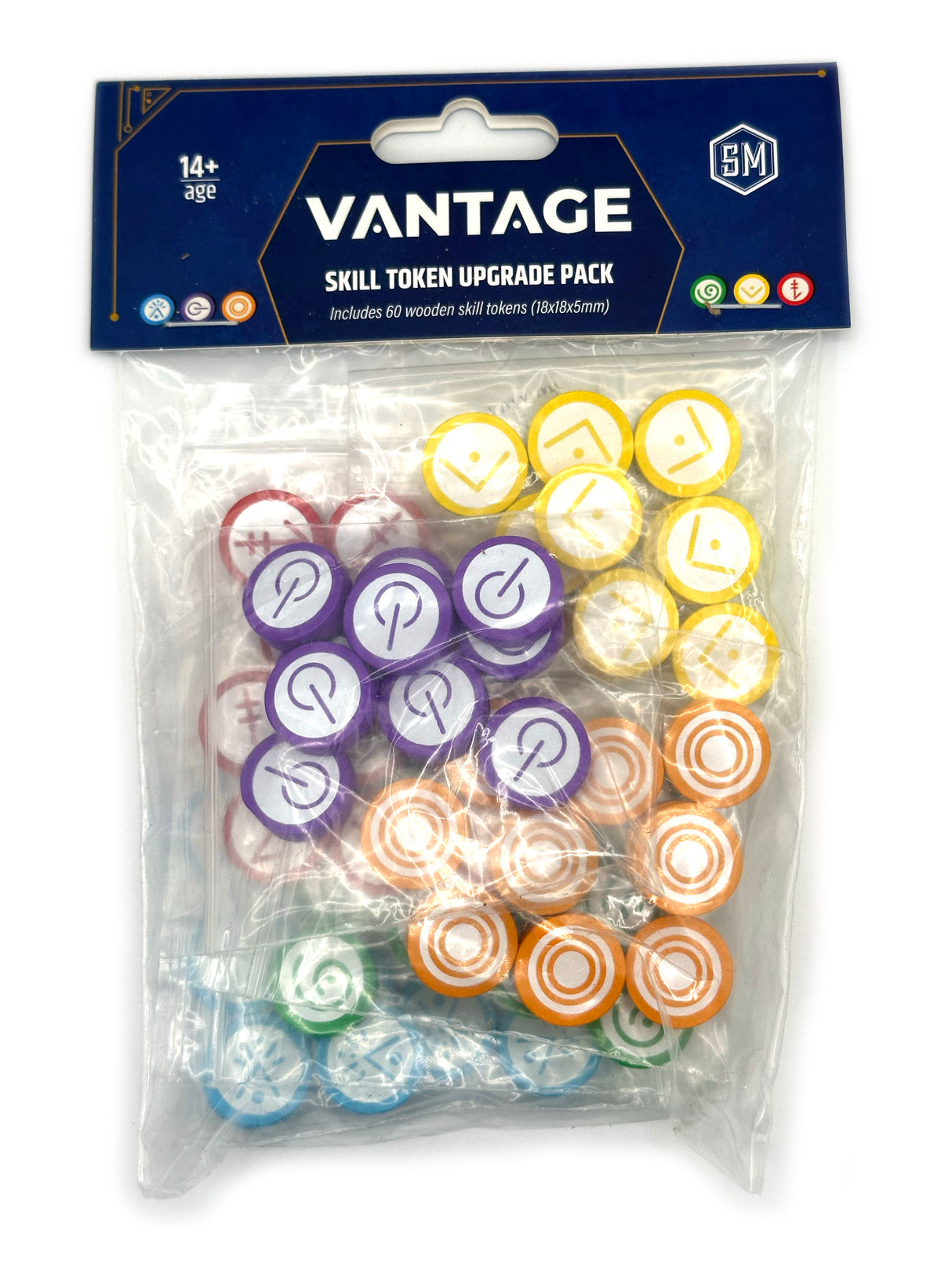 Vantage - Wooden Skill Tokens