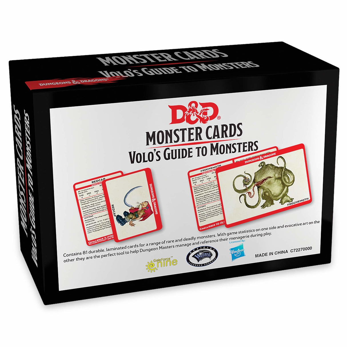 D&D 5e: Spellbook Cards - Volo's Guide to Monsters Deck