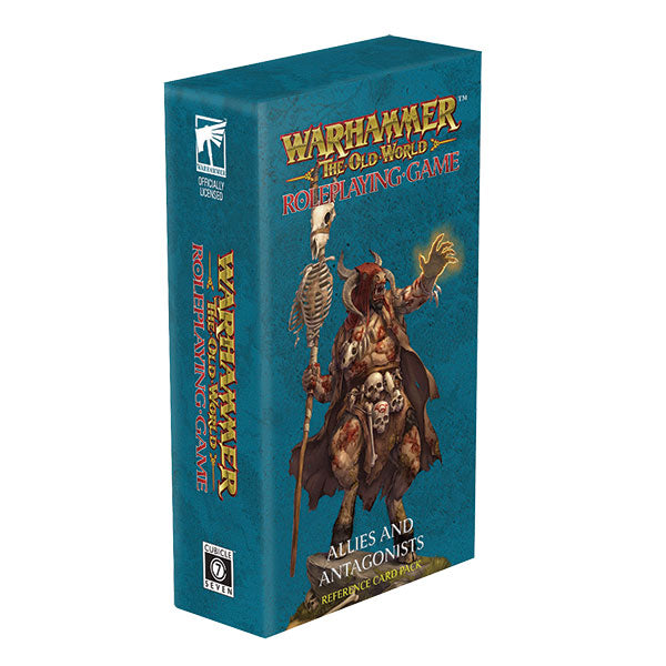 Warhammer The Old World RPG: Reference Card Pack - Allies & Antagonists