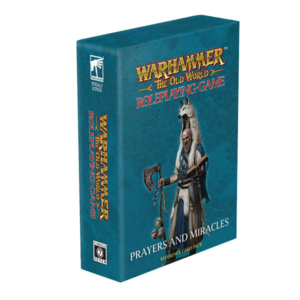 Warhammer The Old World RPG: Reference Card Pack - Prayers & Miracles