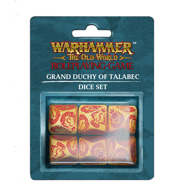Warhammer The Old World RPG Grand Duchy of Talabec 6d10 Dice Set | Elderwoods