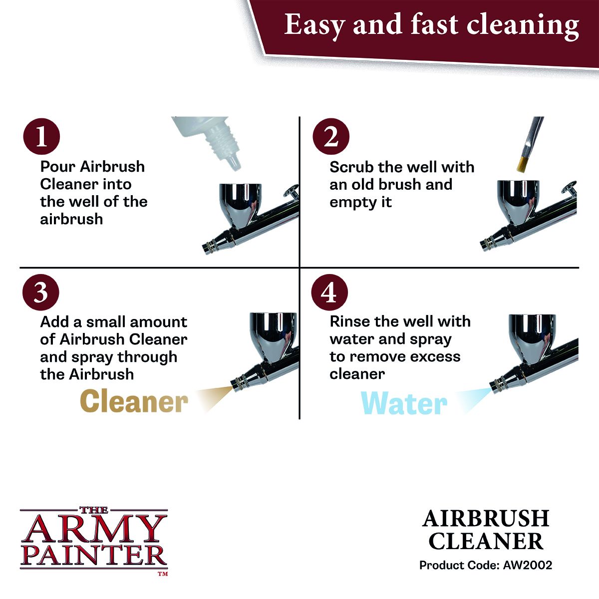 Warpaints: Airbrush Cleaner (100ML)