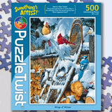Wings of Winter - 500pc Puzzle Twist