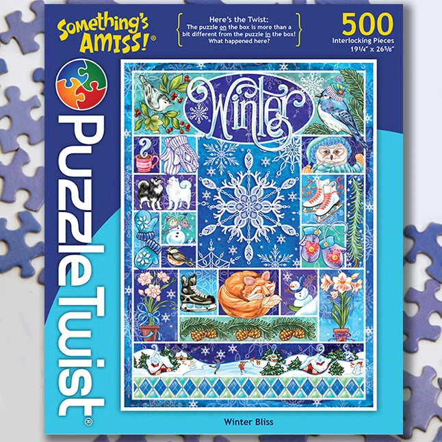 Winter Bliss - 500pc Puzzle Twist