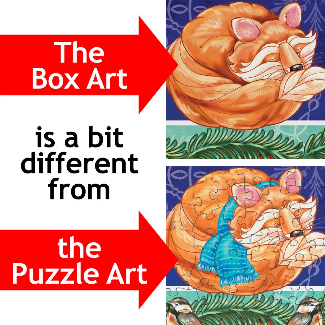 Winter Bliss - 500pc Puzzle Twist