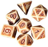 DCC Dice: Wyrdling Sunbleached Bone Dice Set