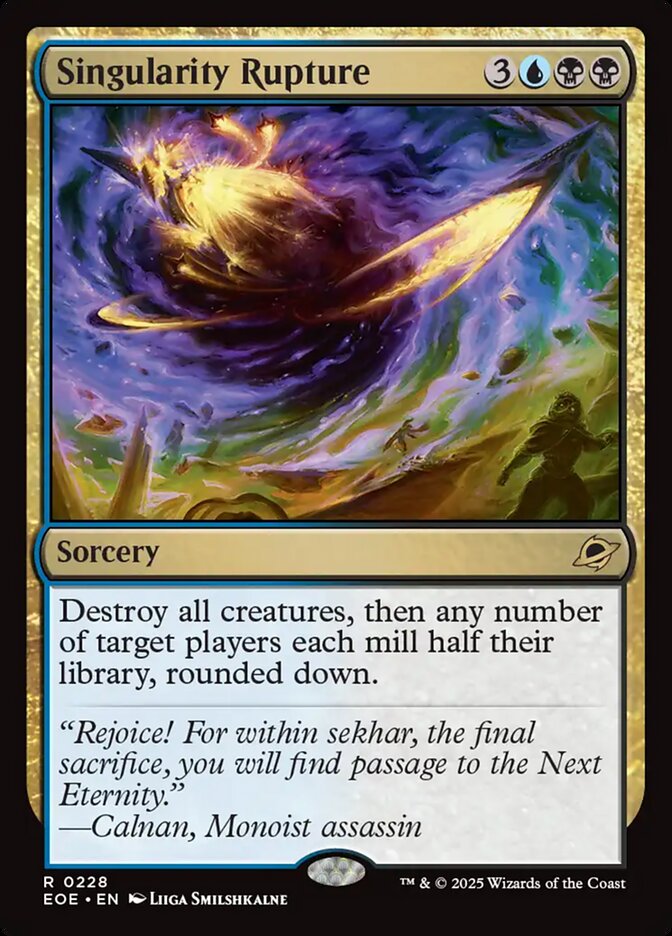 Singularity Rupture - MTG Edge of Eternities 228 NM