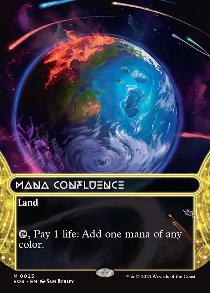 Mana Confluence Borderless - MTG Edge of Eternities: Stellar Sights 25 NM