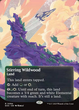 Stirring Wildwood Borderless - MTG Edge of Eternities: Stellar Sights 84 NM
