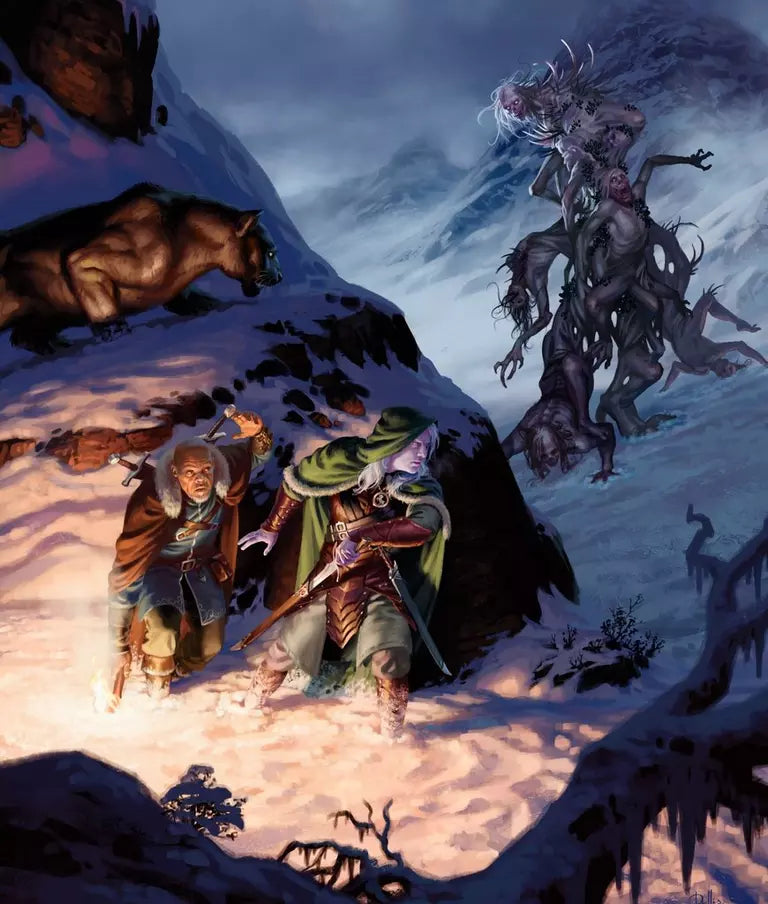 Dungeons & Dragons: Forgotten Realms Adventures in Faerun RPG interior pages and content preview