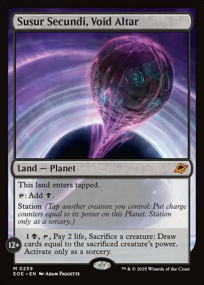 Susur Secundi, Void Altar - MTG Edge of Eternities 259 NM