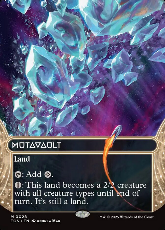 Mutavault Borderless - MTG Edge of Eternities: Stellar Sights 28 NM