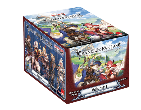 Japanime Tactics: Granblue Fantasy Volume 1 Expansion Box back showing contents and details