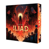 Iliad board game cards and tokens for 2-player strategy
