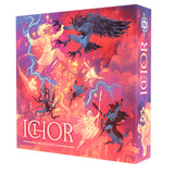  Ichor board game cards and player pieces
