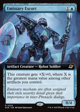 Emissary Escort Extended Art - MTG Edge of Eternities 326 NM