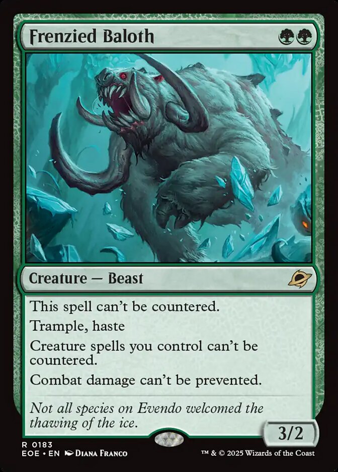 Frenzied Baloth - MTG Edge of Eternities 183 NM