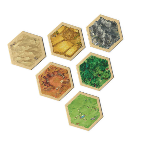  Catan - The Game board game gameplay setup with roads and buildings