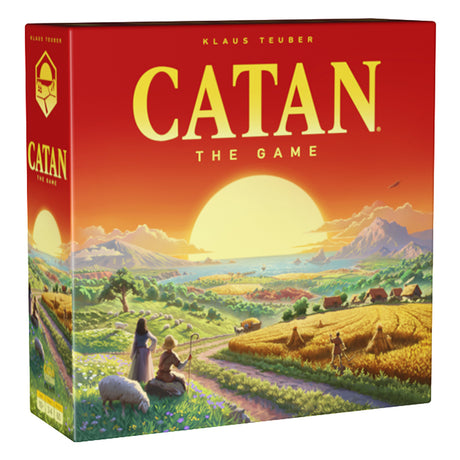 Catan - The Game board game complete game components