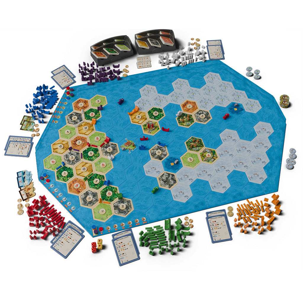 Catan: Extension: Explorers and Pirates 5-6 Player