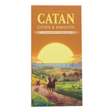 Catan: Cities and Knights 5-6 Player Expansion board game expansion components and cards